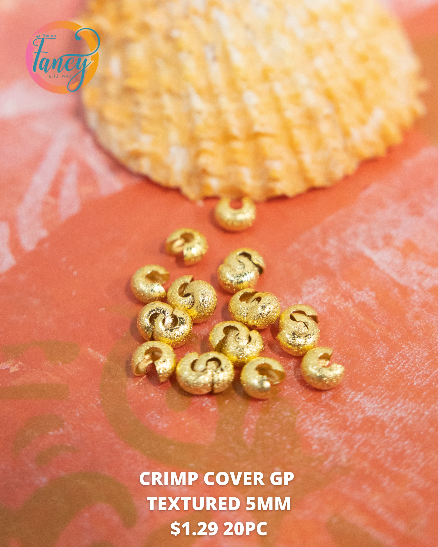 CRIMP COVER GP TEXTURED 5 MM 20PC