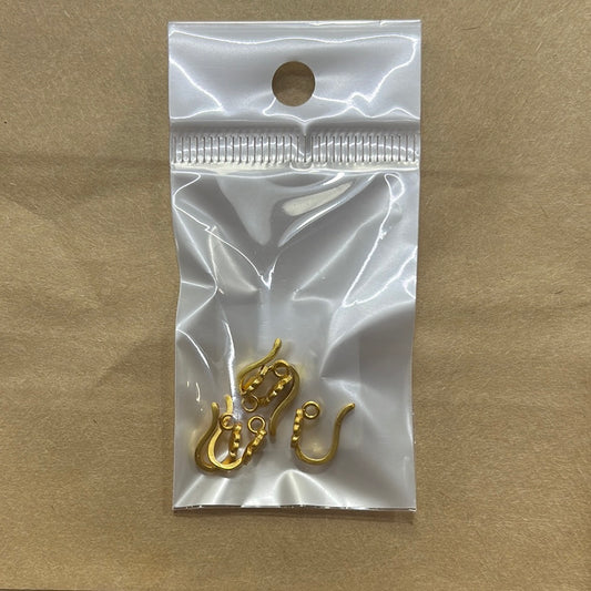 CLASP HOOK MATTE GP 6.5MM
