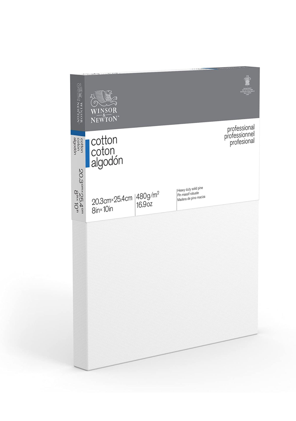 CANVAS 8x10 PULGADAS WINSOR & NEWTON