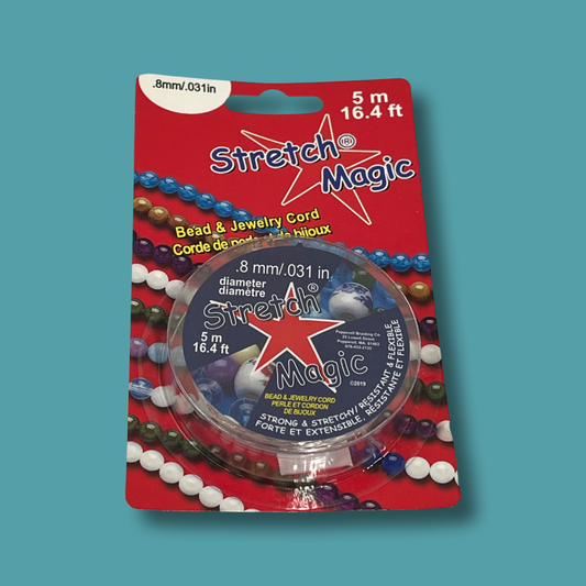 STRETCH MAGIC CORD 0.8 MM CLEAR 5 METERS