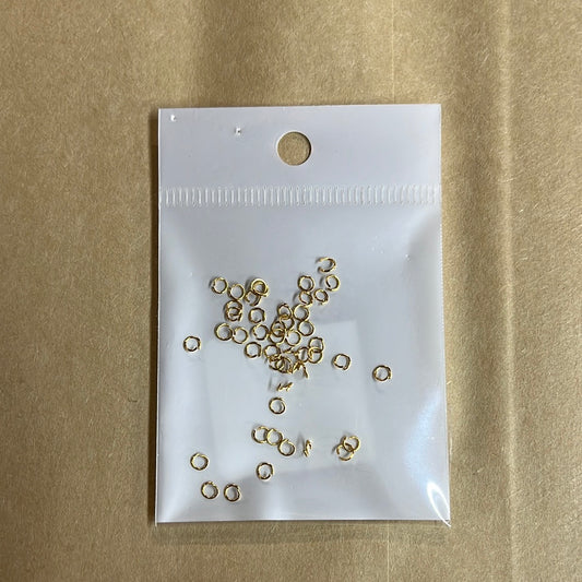 JUMPRING 3MM SST GP 18KT 26GA 50 PC