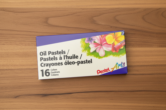 OIL PASTELS PENTEL 16 COLORS