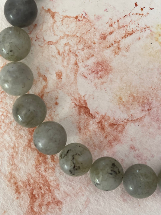 LABRADORITE 10MM ROUND 1 STRAND