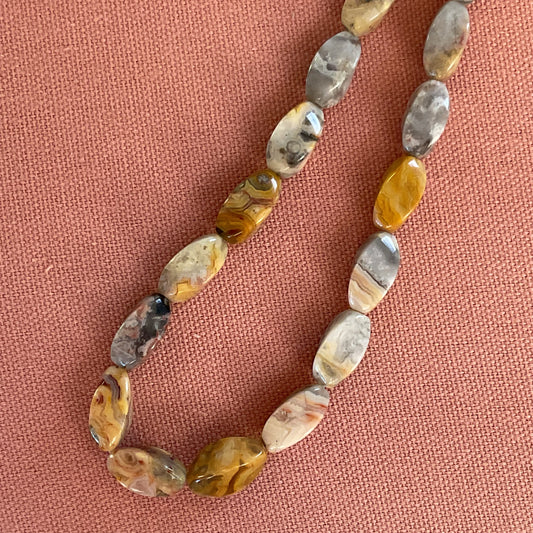 Crazy AgateTwist 18x17 mm