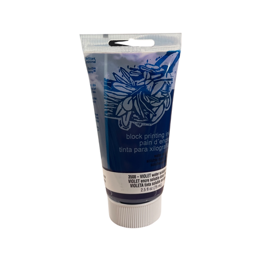 INK BLOCK PRINTING WATER SOLUBLE 2.5OZ VIOLET