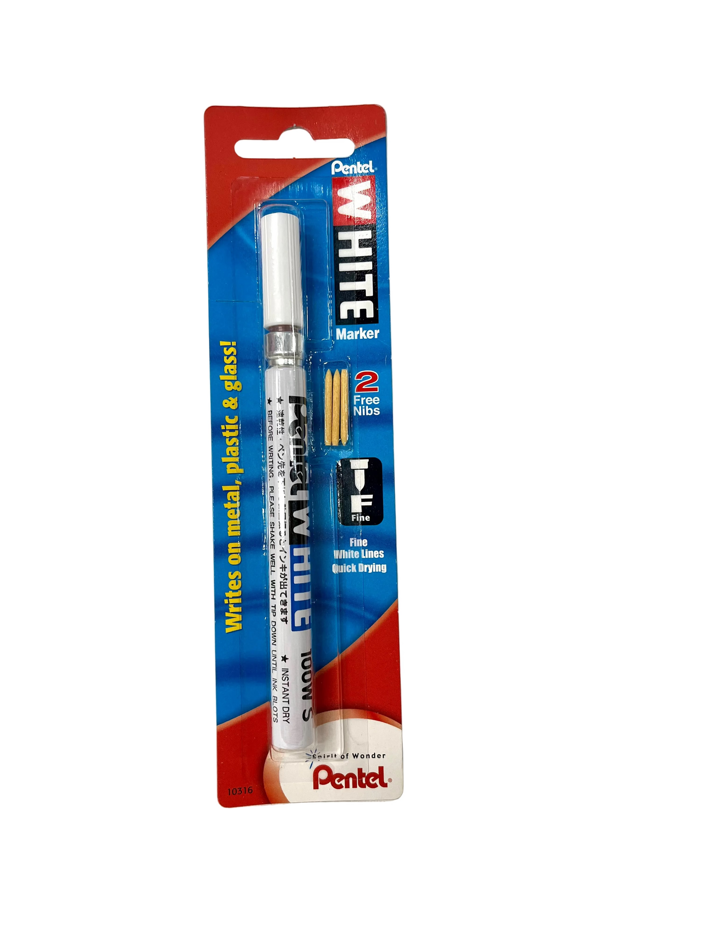 MARKER WHITE FINE POINT