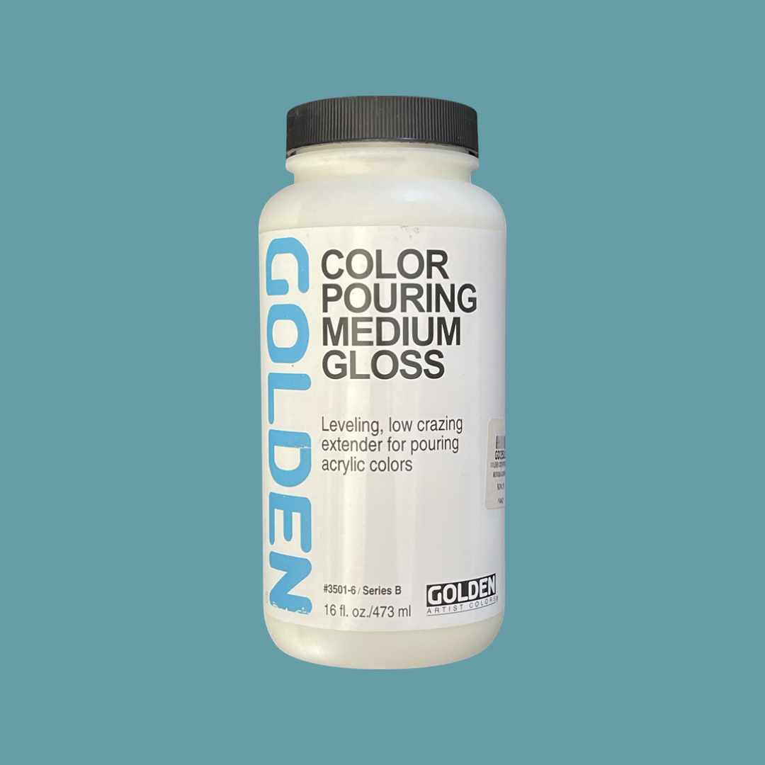 COLOR POURING MEDIUM GLOSS GOLDEN 16 OZ
