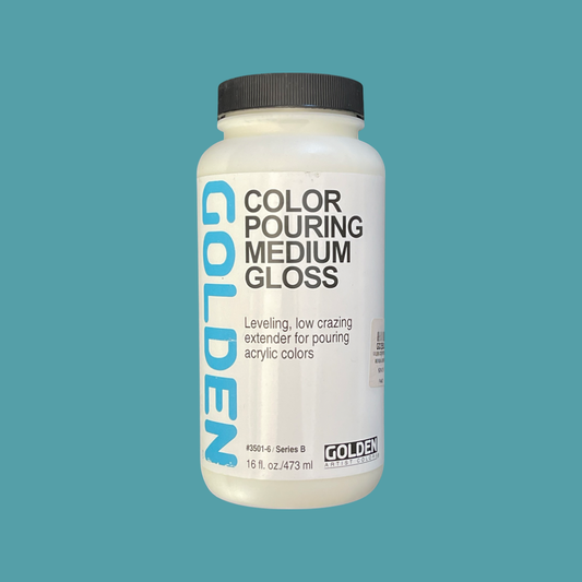 COLOR POURING MEDIUM GLOSS GOLDEN 16 OZ