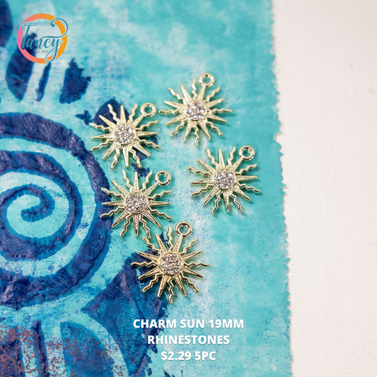 CHARM SUN RHINESTONES