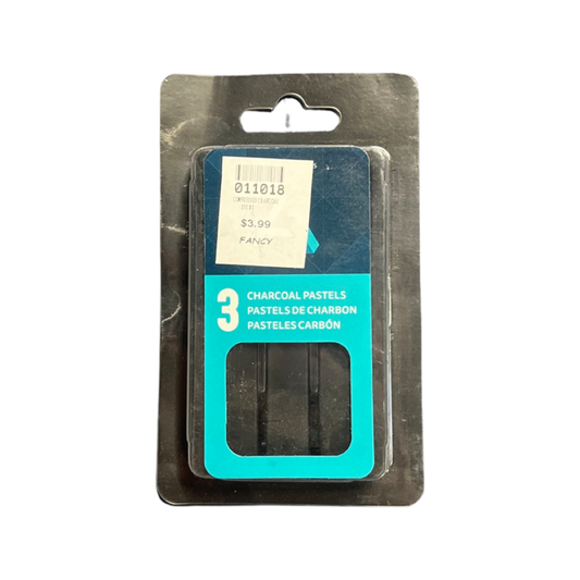 COMPRESSED CHARCOAL STICKS 3 PC ART ALTERNATIVES