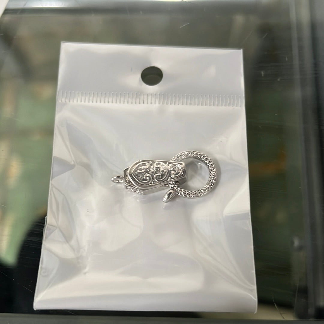 MAGNETIC CLASP PLATINUM 31X13MM 1 PC