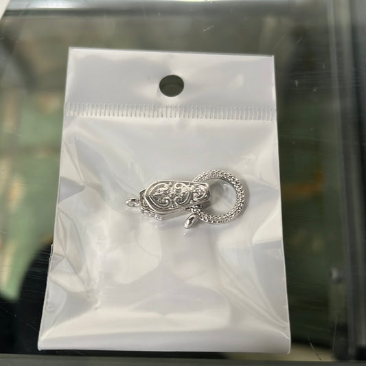 MAGNETIC CLASP PLATINUM 31X13MM 1 PC