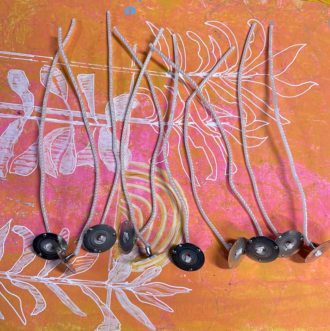 PABILO PREPARADO Y ENCERADO RRD40 TAB 20MM 10 PIEZAS