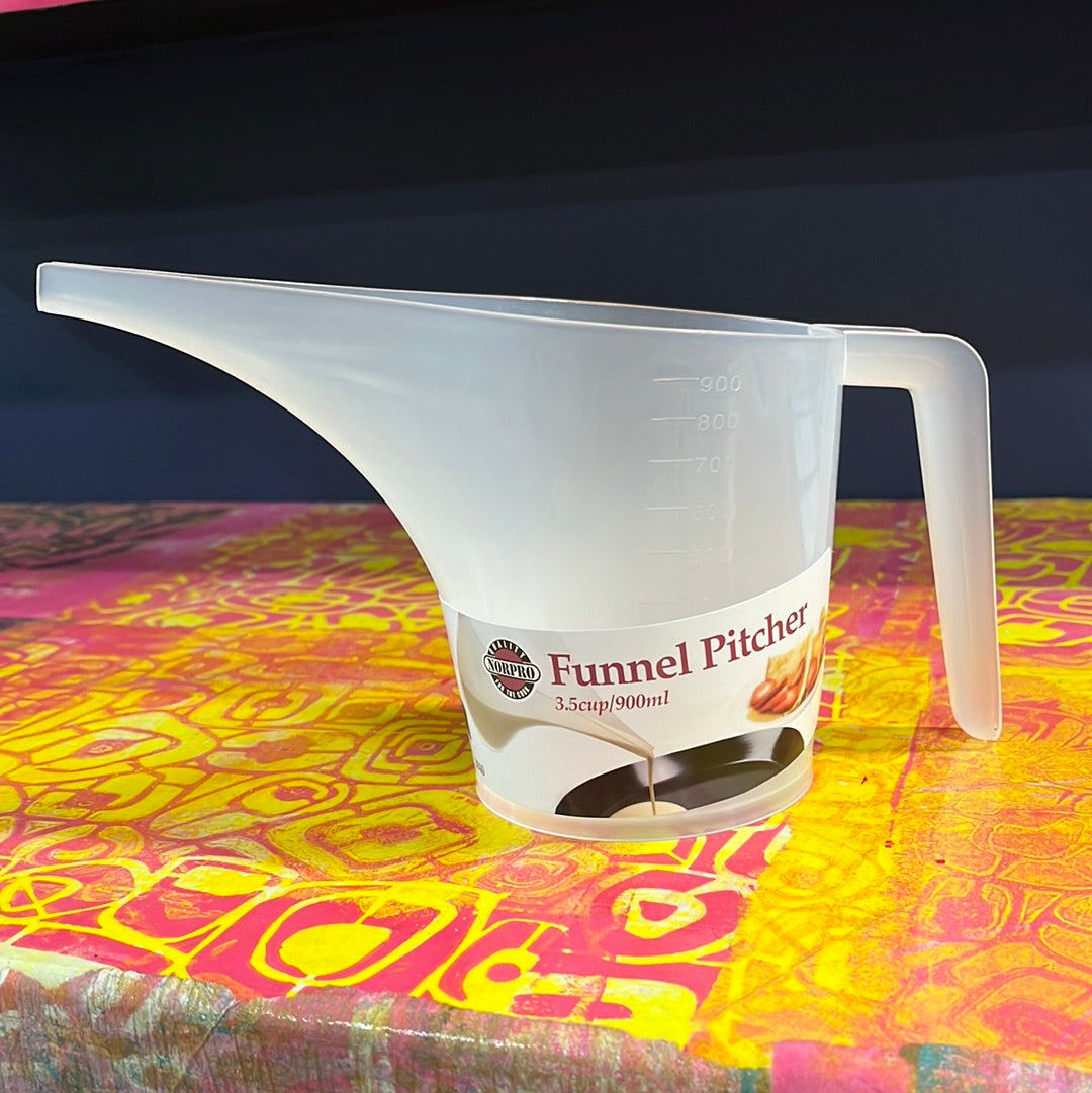 FUNNEL PITCHER 1 LITER CAPACITY LONG NOZZLE 1 PC
