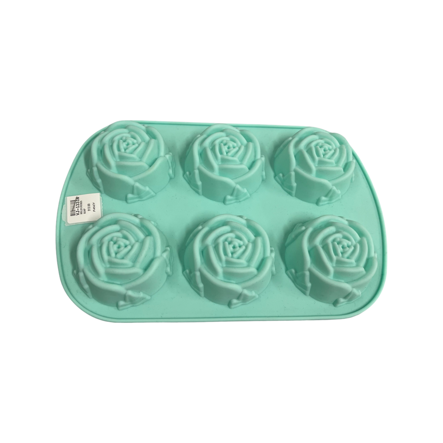 MOLD 6 ROSES SOAP