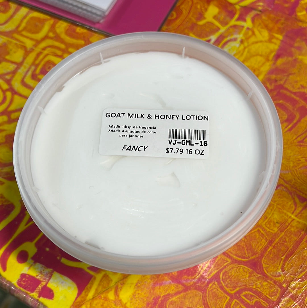 GOAT MILK AND HONEY LOTION 16 ONZAS