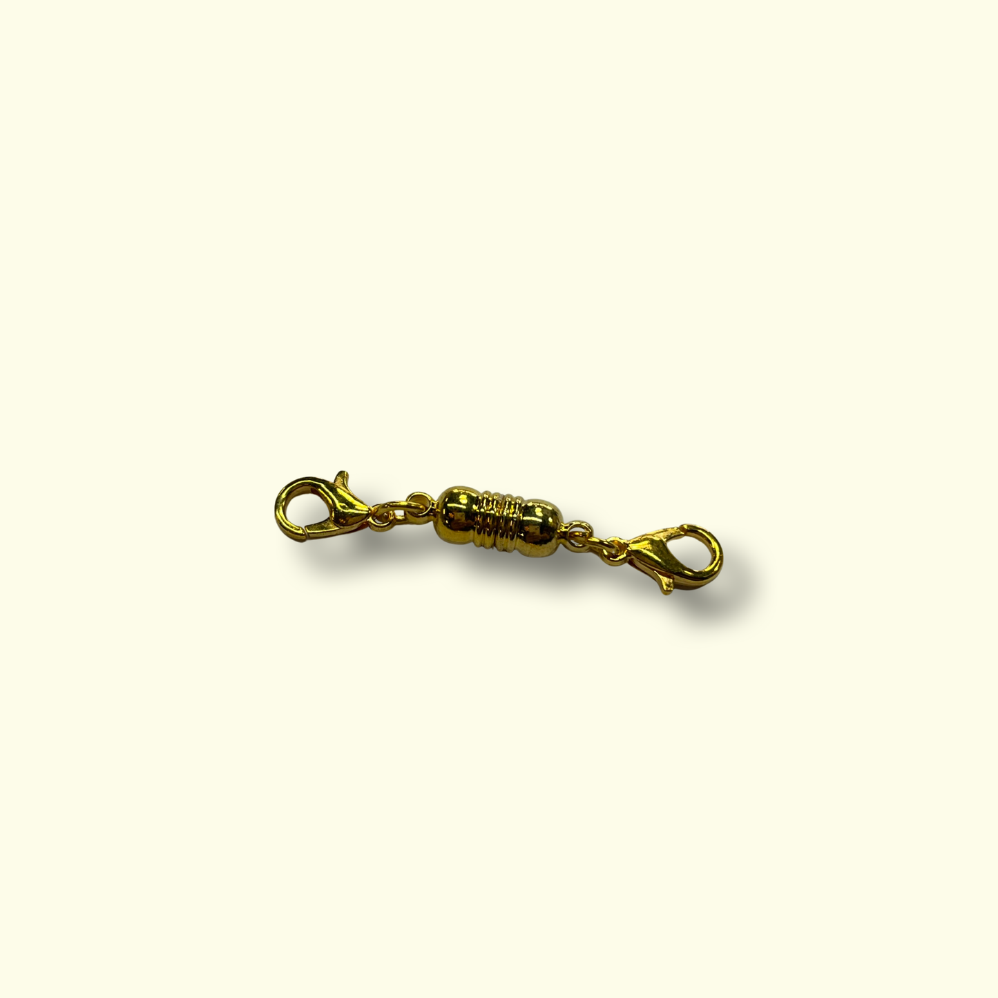 MAGNETIC CLASP WITH LOBSTER 45MM stainless steel gold plate 5 pc