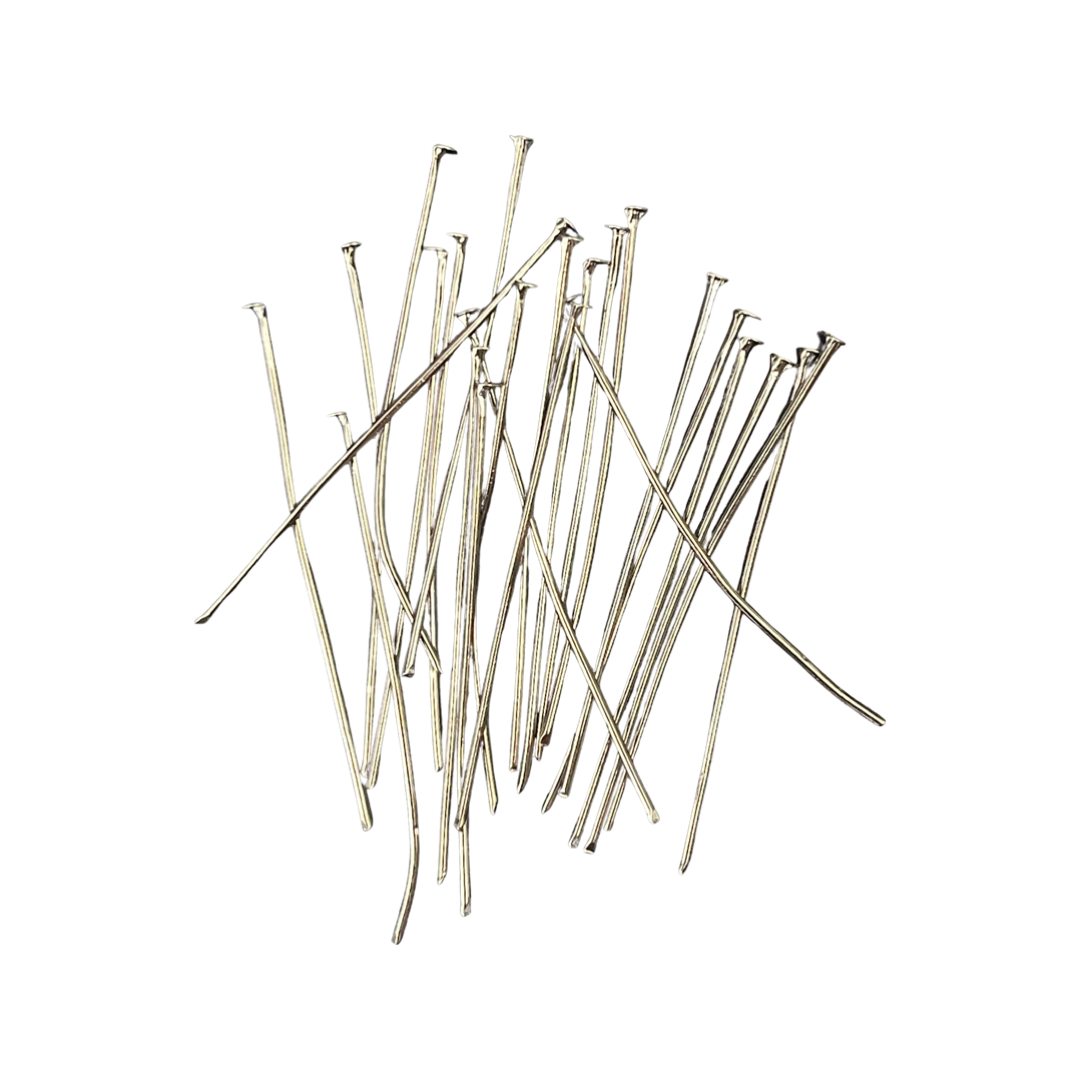 Headpin gunmetal 4.2 cm 25 PC