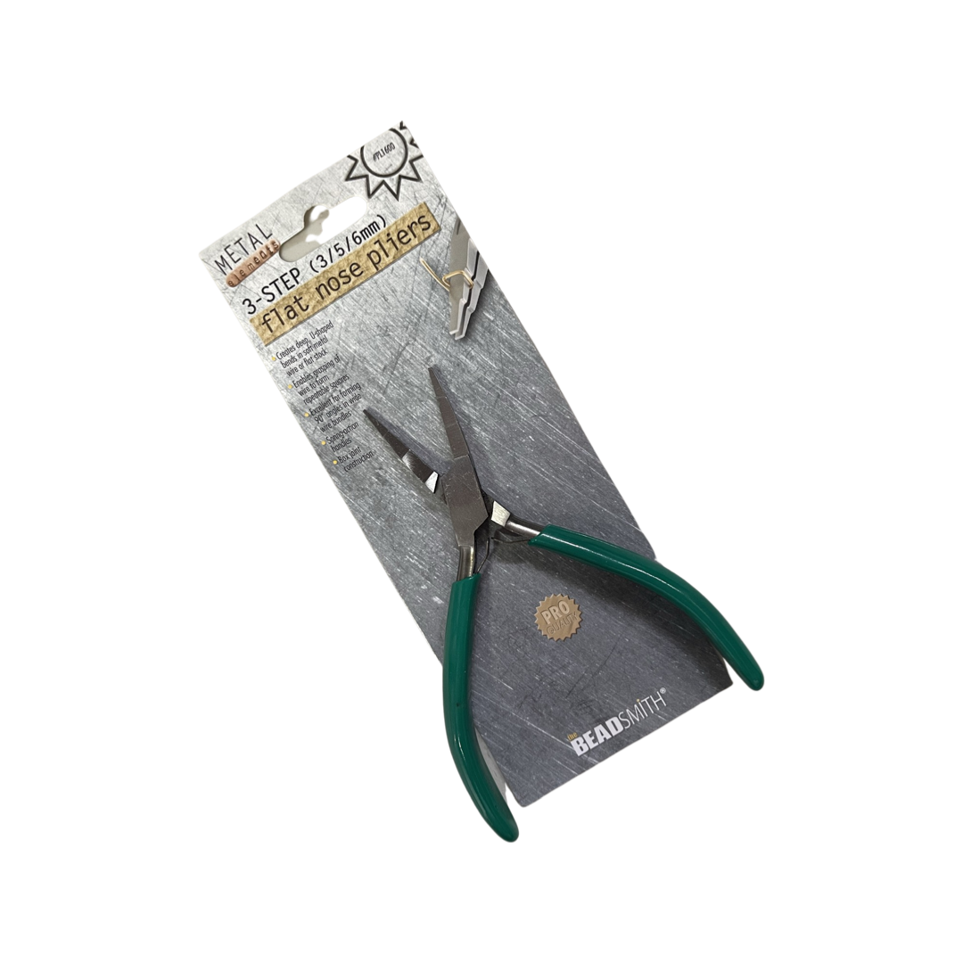 PLIER FLATNOSE MULTI SIZE 3 SIZES 6 INCH