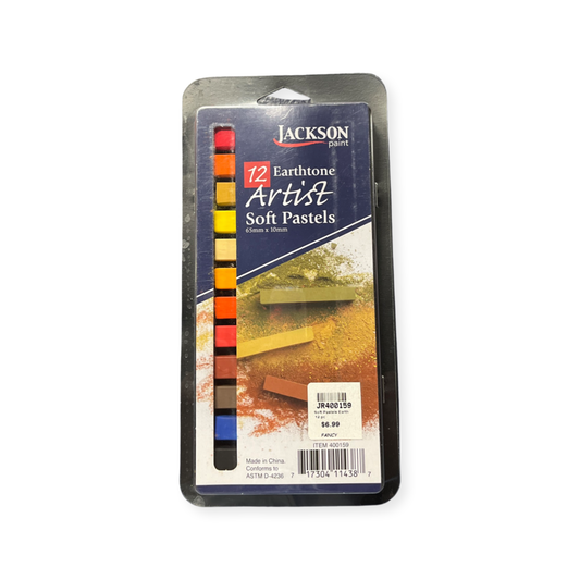 SOFT PASTELS EARTH COLORS 12 PC SET