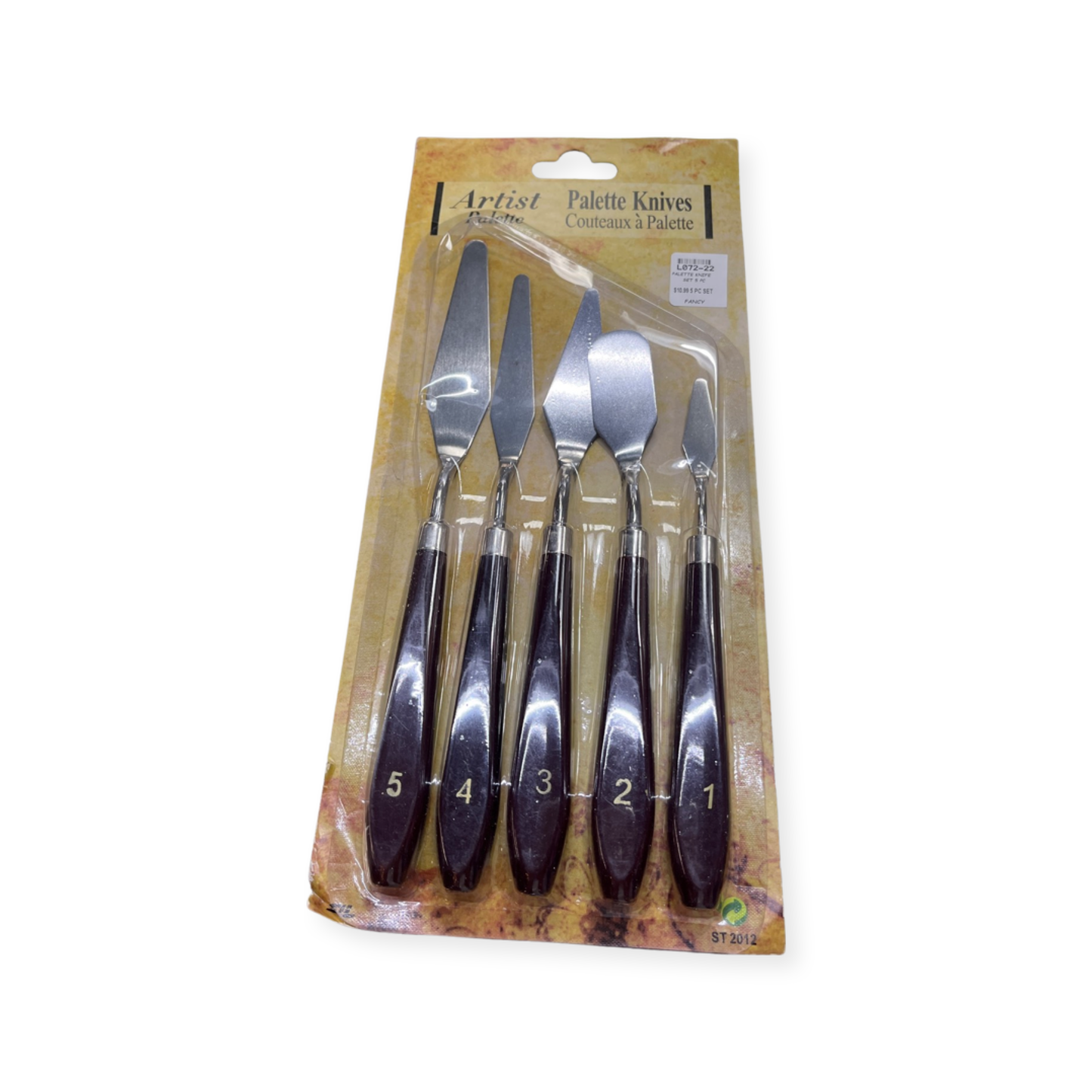 ESPATULAS DE METAL 5 PC SET