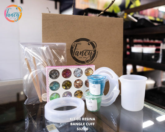 KIT DE RESINA BANGLE CUFF