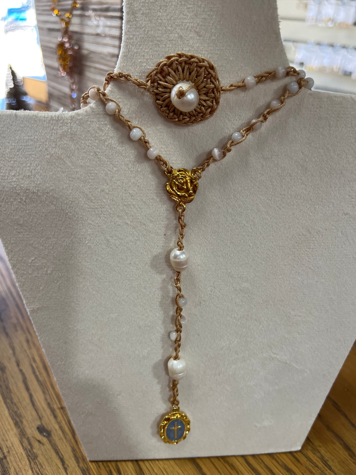 ZAYA crochet necklace