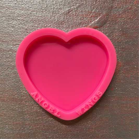 MOLD RESIN SIMPLE HEART