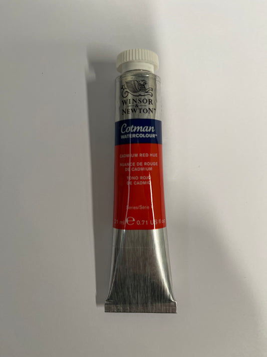 WATERCOLOR COTMAN 21 ML CADMIUM RED HUE