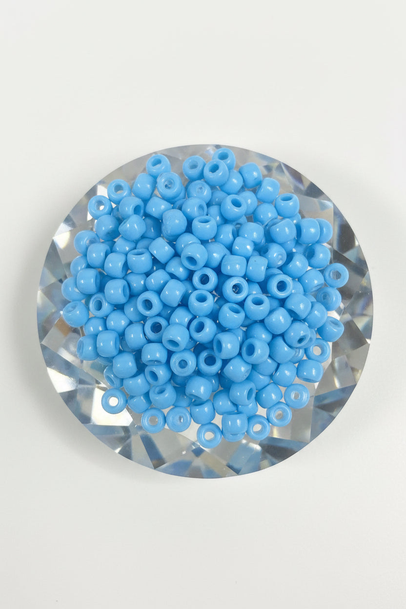 Barrel bead resin 8x5mm 25 pc