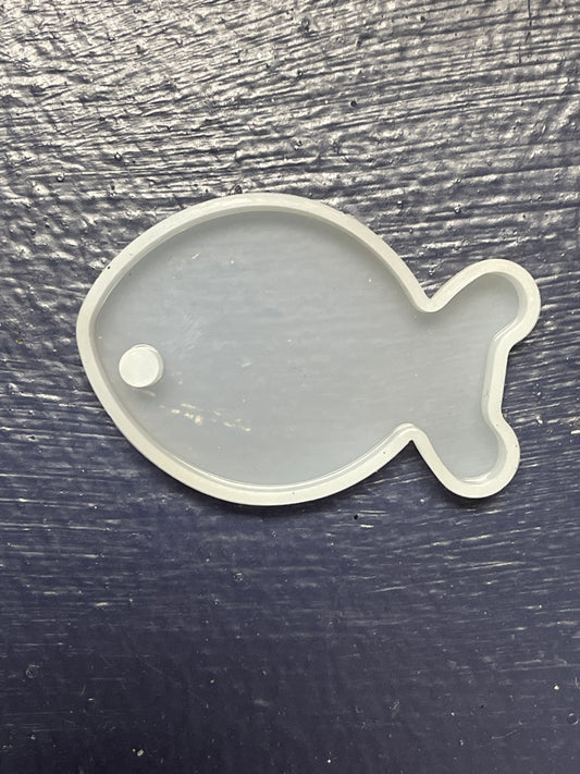 Mold fish resin silicone 1 pc