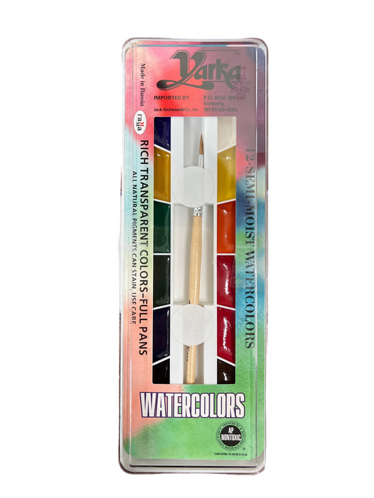 WATERCOLOR YARKA SET  12 pcs