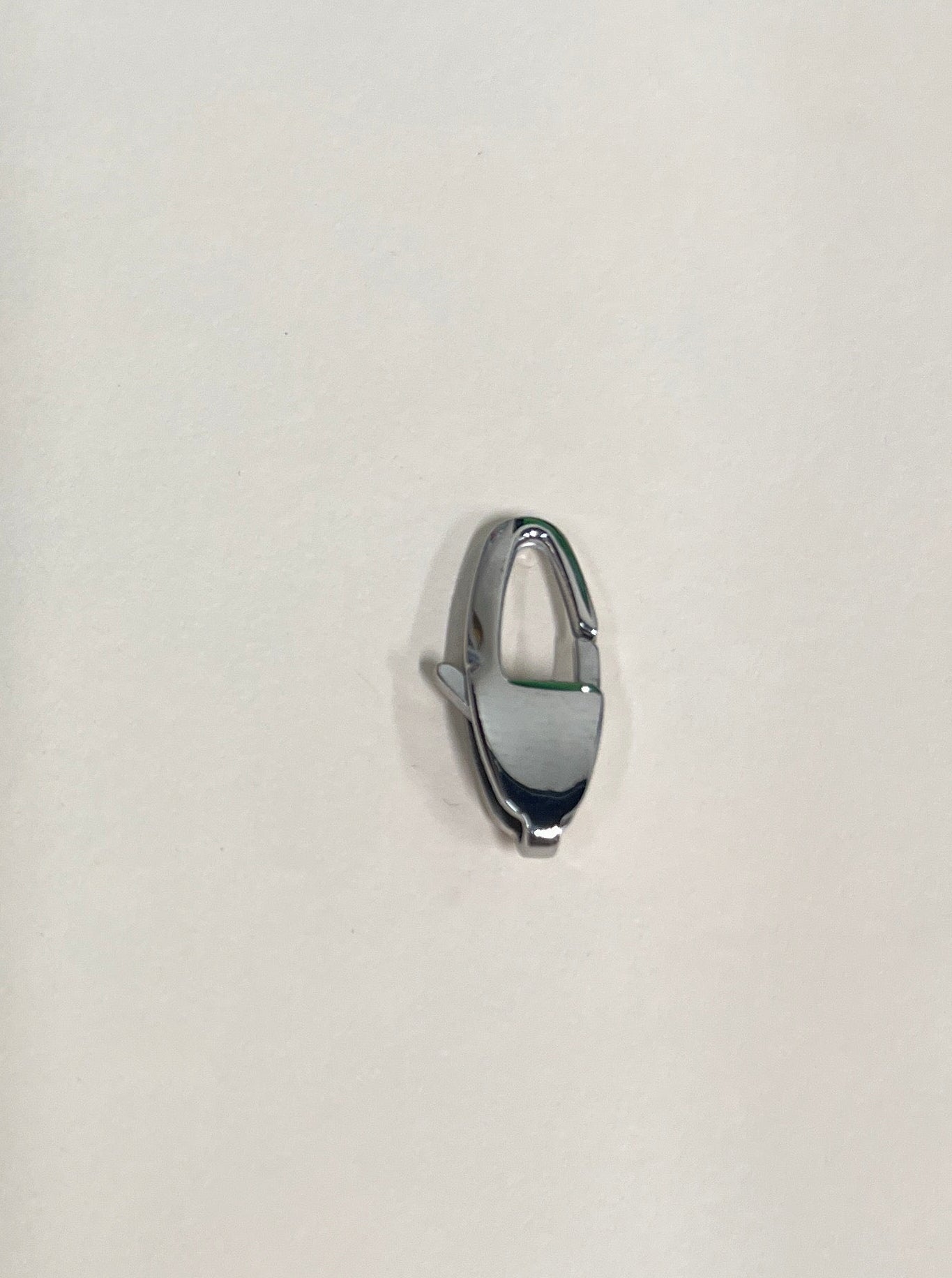 LOBSTER CLASP OVAL 21X9MM STAINLESS STEEL 1 PC