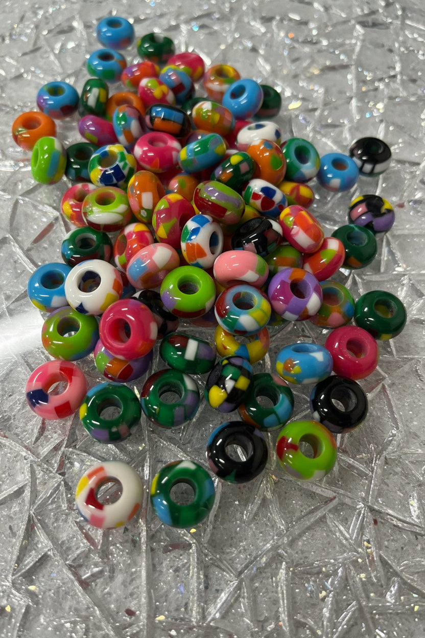 Donut bead resin 14x7 mm 10 pc