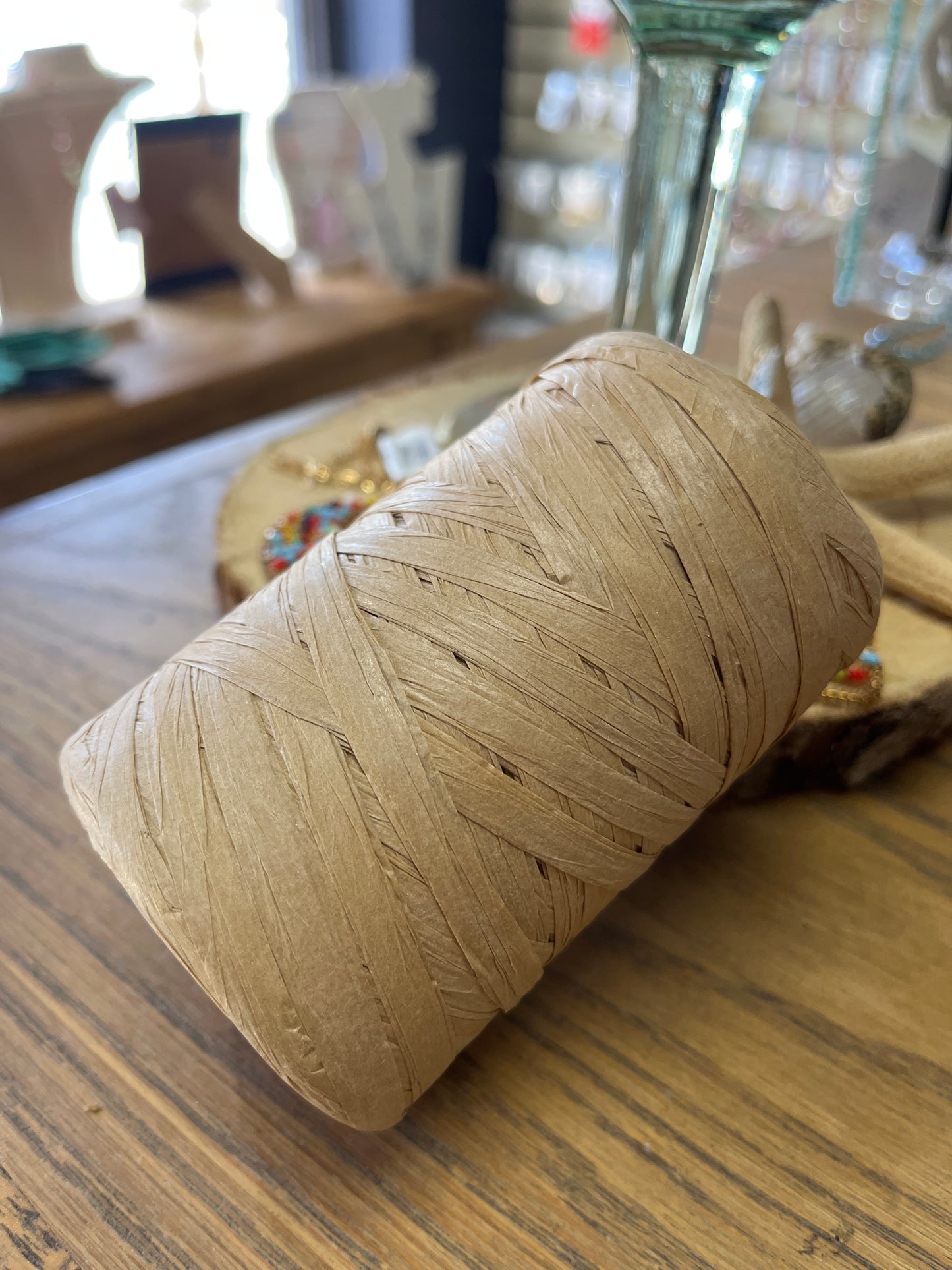 RAFFIA RIBBON  6MM  109 YARDS