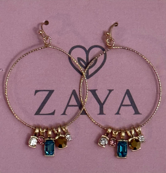 STELLA  HOOP EARRINGS
