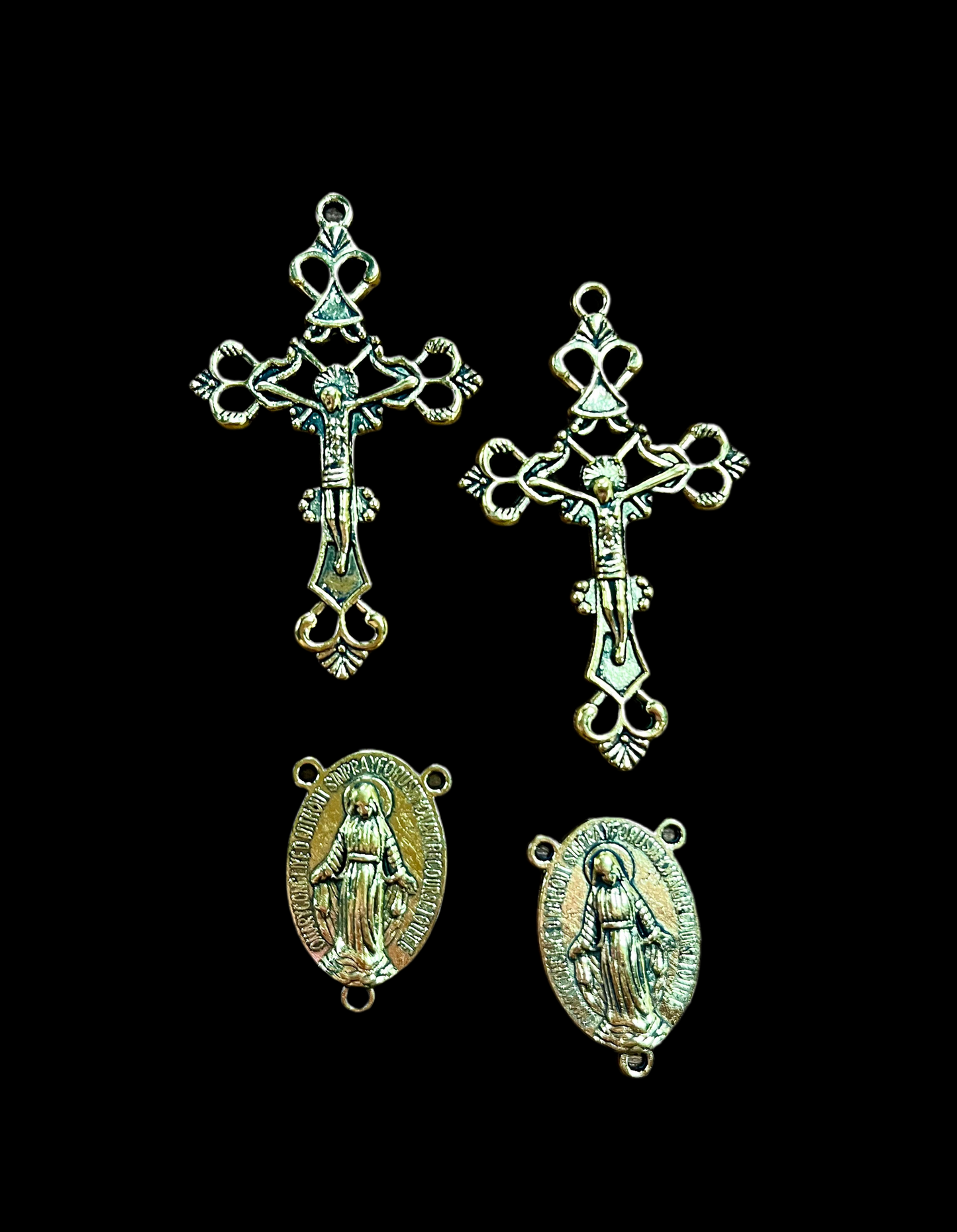 ROSARY SET CROSS & CENTER