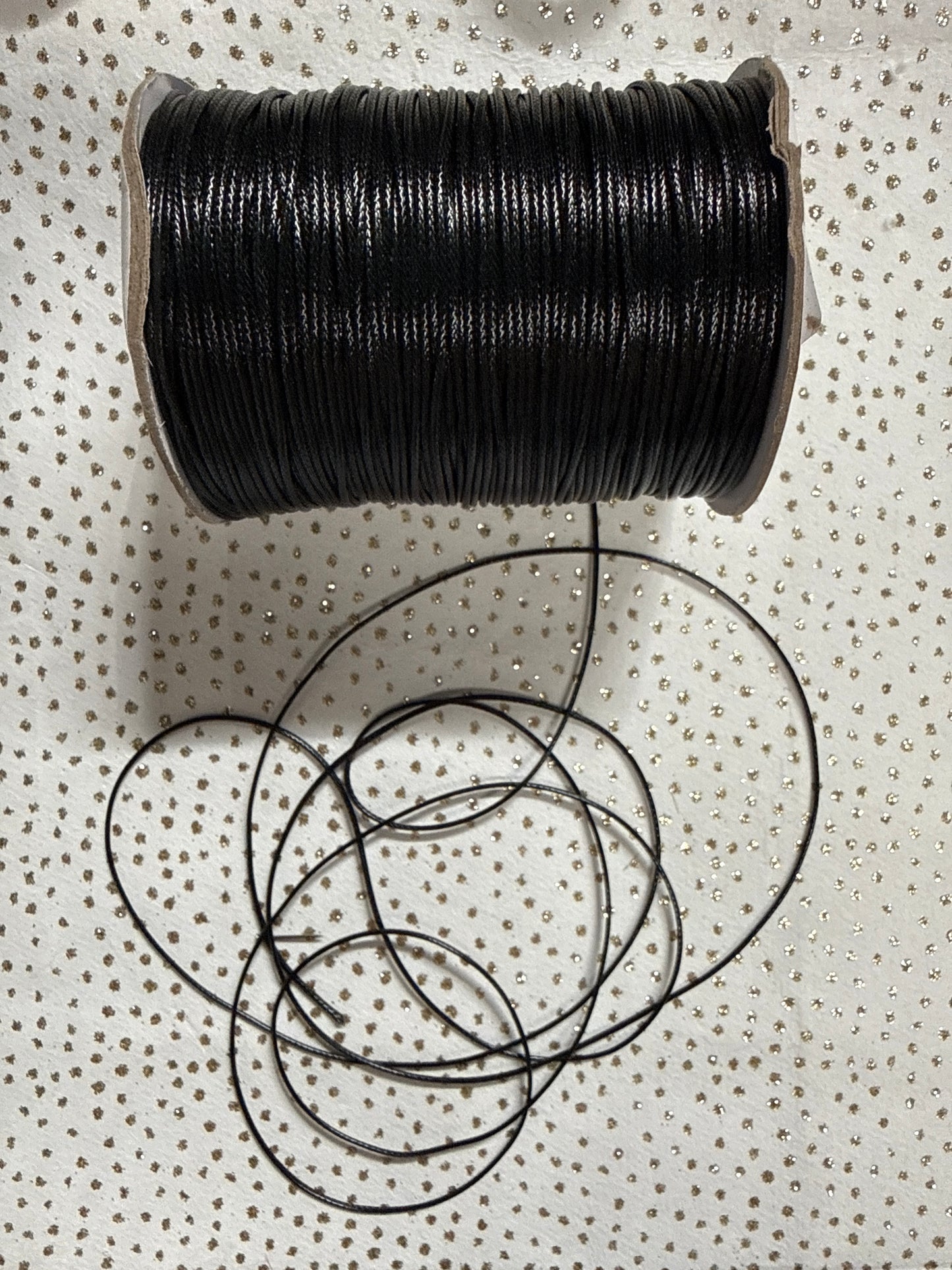 KOREAN POLYESTER CORD 1.2MM SADDLE BROWN PER YARD