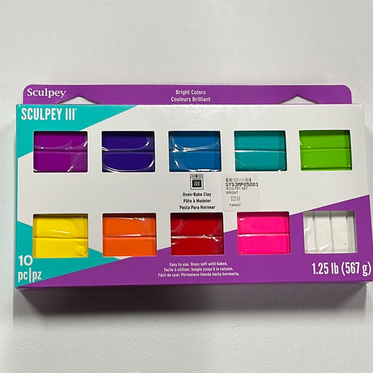 SCULPEY 3 MULTI PACK BRIGHT