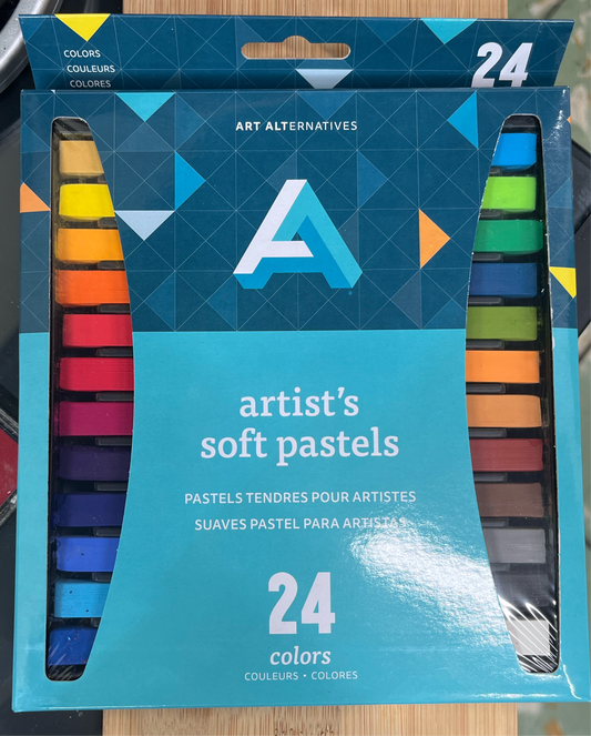 PASTEL DE TIZA SUAVE 24 PC SET ART ALTERNATIVES