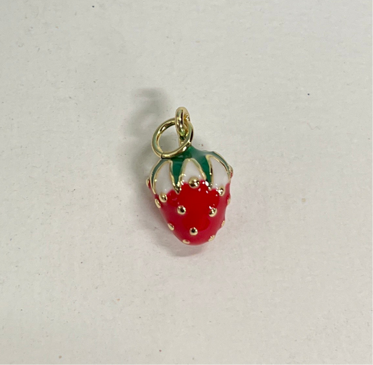 PENDANT STRAWBERRY GP 18 kt