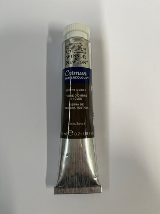 WATERCOLOR COTMAN 21ML BURNT UMBER