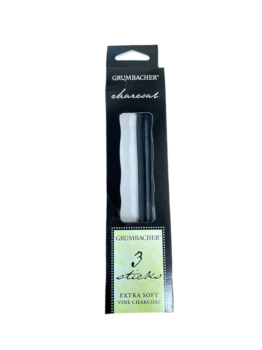 VINE CHARCOAL EXTRA SOFT GRUMBACHER