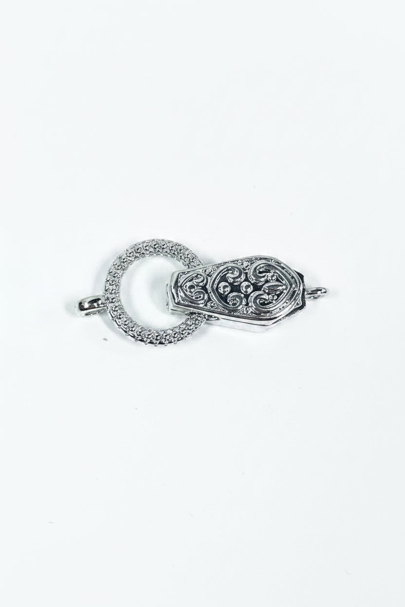 MAGNETIC CLASP FOLD OVER MIXED COLOR 31X13MM 1 PC