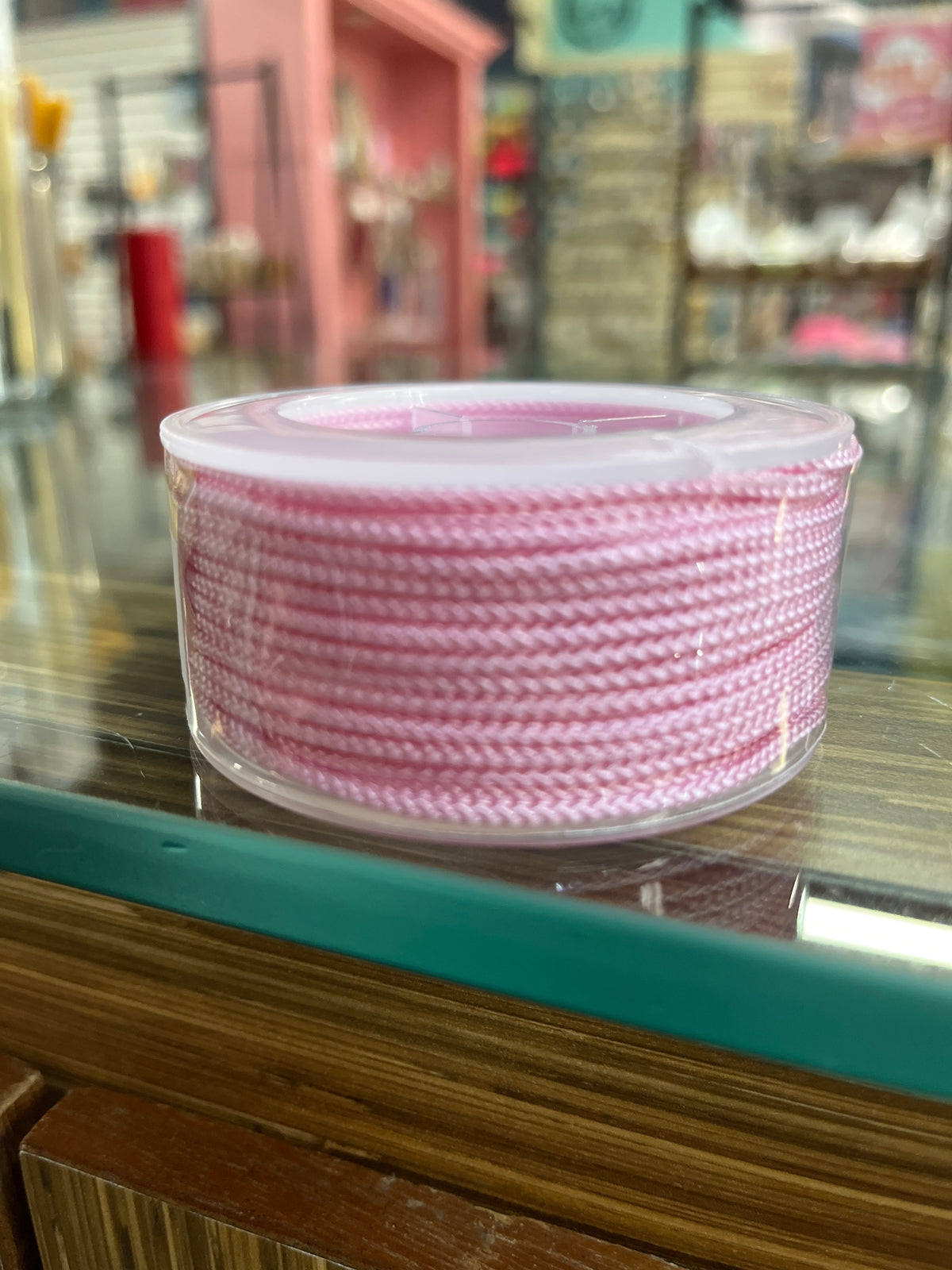 NYLON CORD 1.8MM PINK 18 YARDS ROLL
