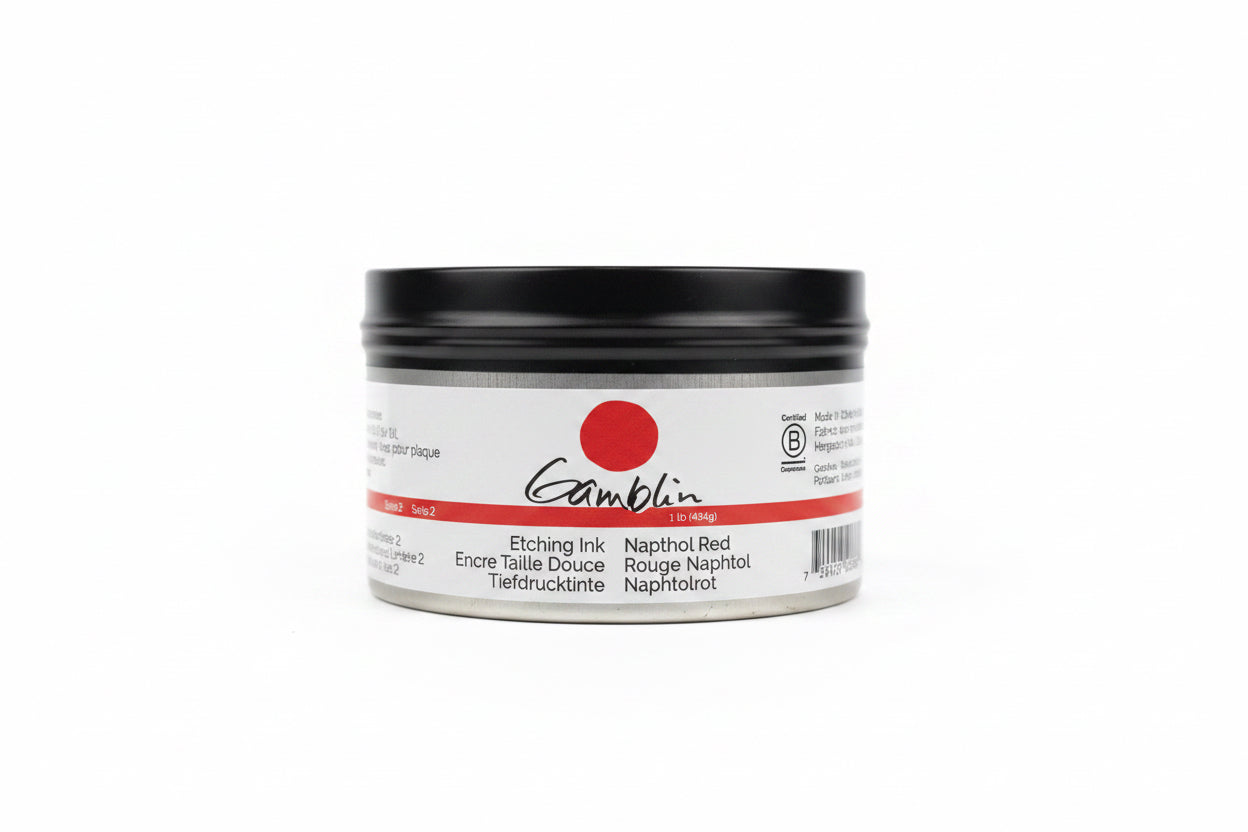 ETCHING INK 300 ML NAPTHOL RED GAMBLIN