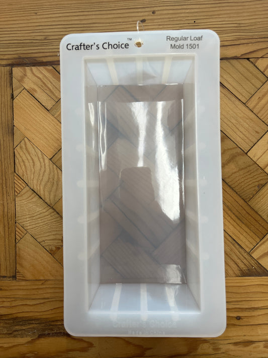 SILICONE MOLD REGULAR LOAF  CRAFTER'S CHOICE