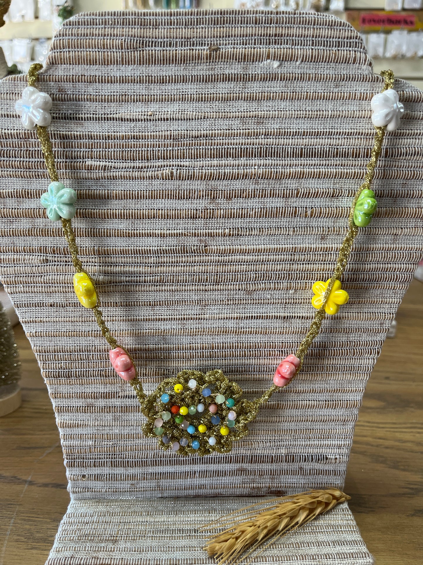 ZAYA crochet necklace