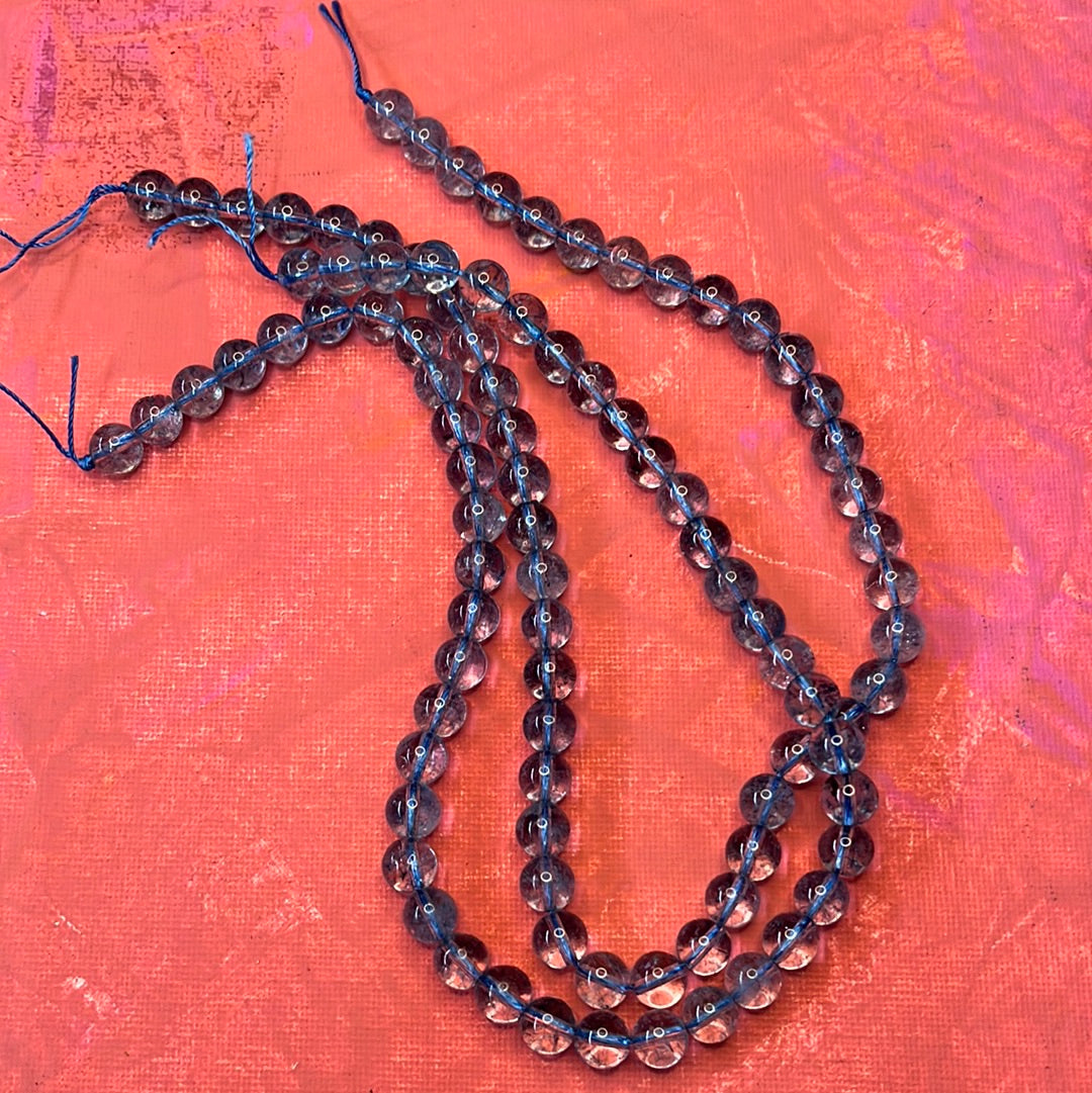 Quartz Round Sky blue