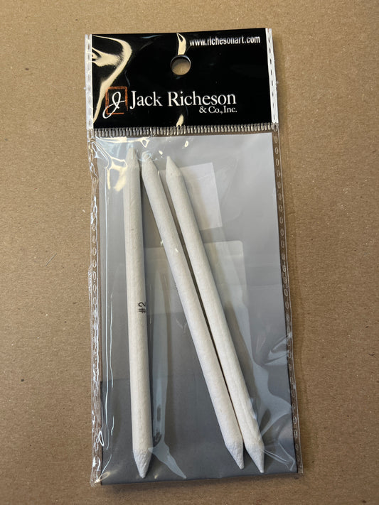STUMPS FOR BLENDING CHARCOAL #2  (3 PCS PACK) (DIFUMINOS)